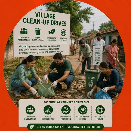 Village Clean-up Drives