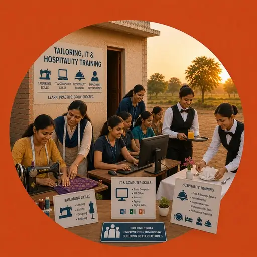 Tailoring, IT & Hospitality Training Tailoring, IT & Hospitality Training